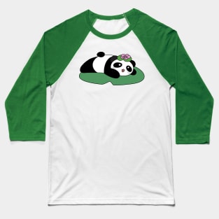 Lilypad Panda Baseball T-Shirt